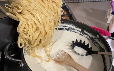 TikTok Fettuccine Alfredo